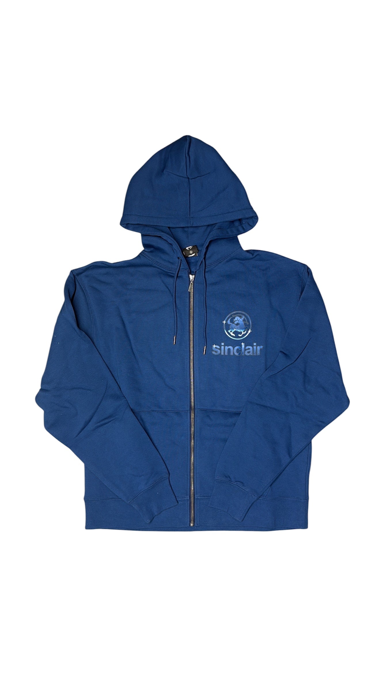 Sinclair "Starry" Navy Zip Up Hoodie