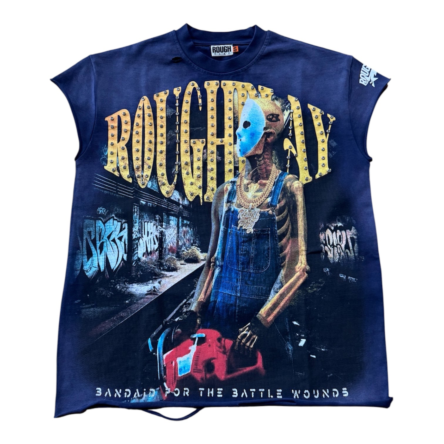 RoughPlay "Chainsaw" Sleeveless T-Shirt