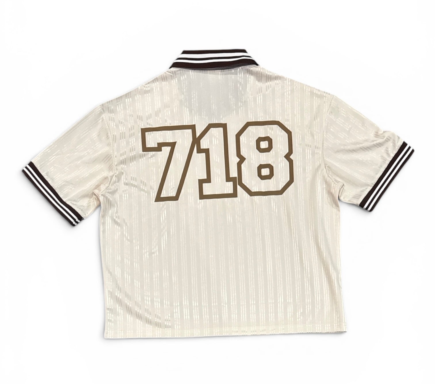 A New York Day "New York" Collared Shirt (Brown)