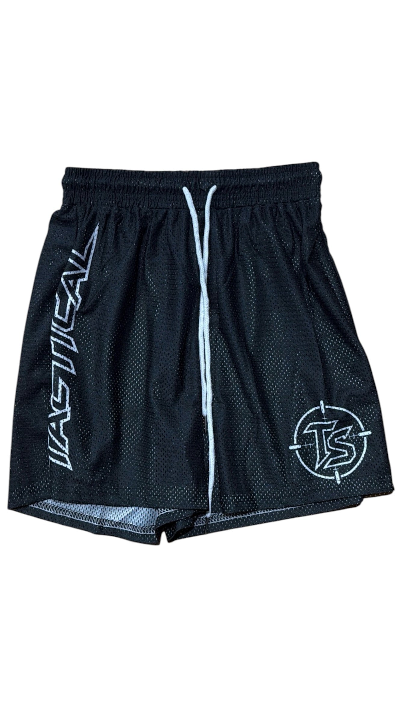 Tactical "Black" Mesh Shorts