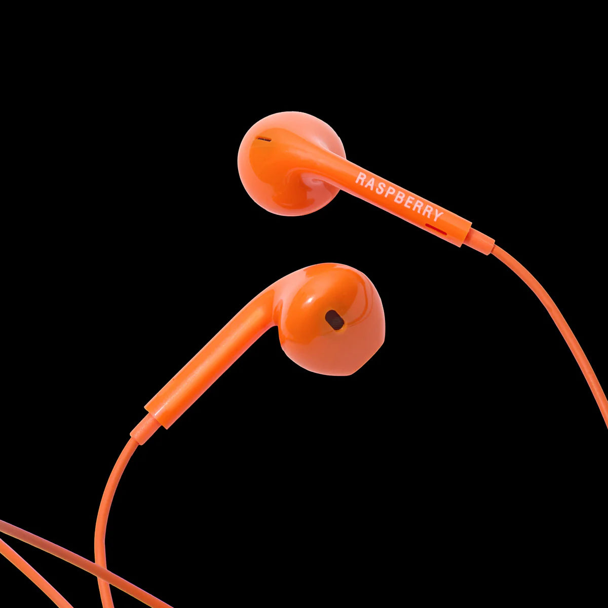 Raspberry Wired Earphones