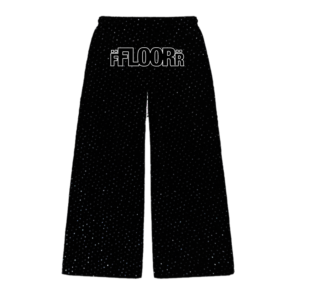 Floor 914 "VVS" Black Full Sweatsuit