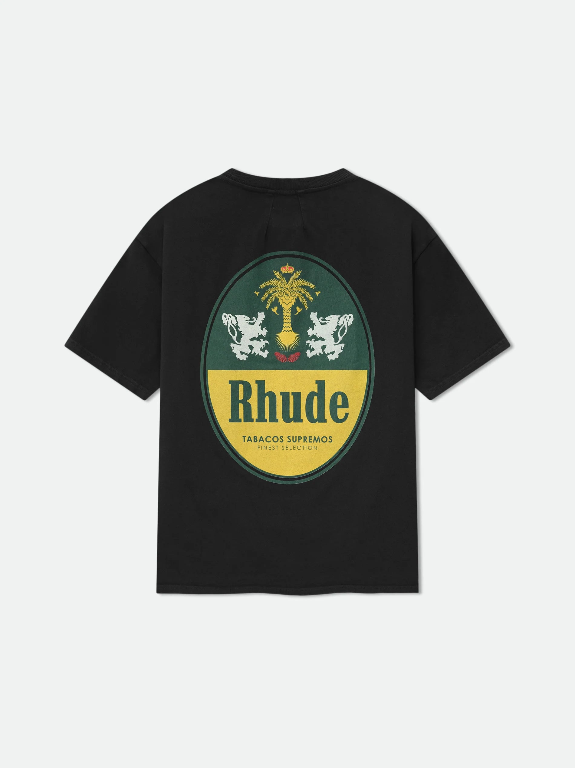 Rhude "Tobacco" Black T-Shirt