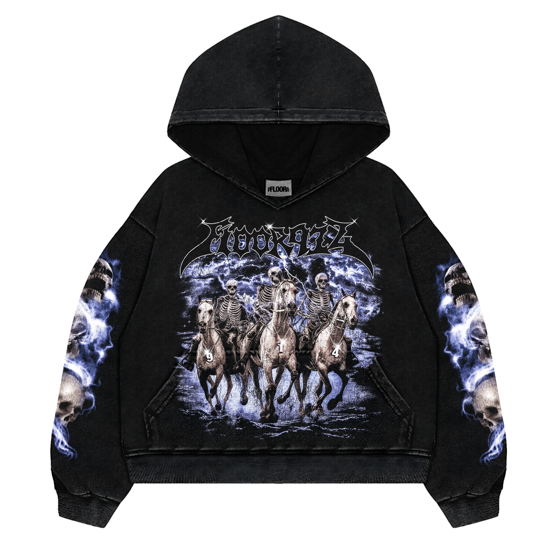 Floor 914 "Stable" Rhinestone Hoodie