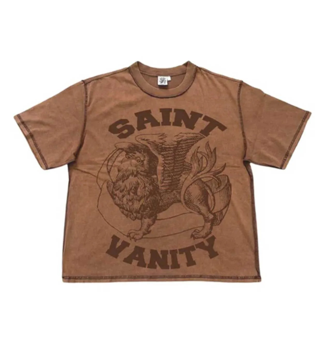 Saint Vanity "Griffin" Brown T-Shirt