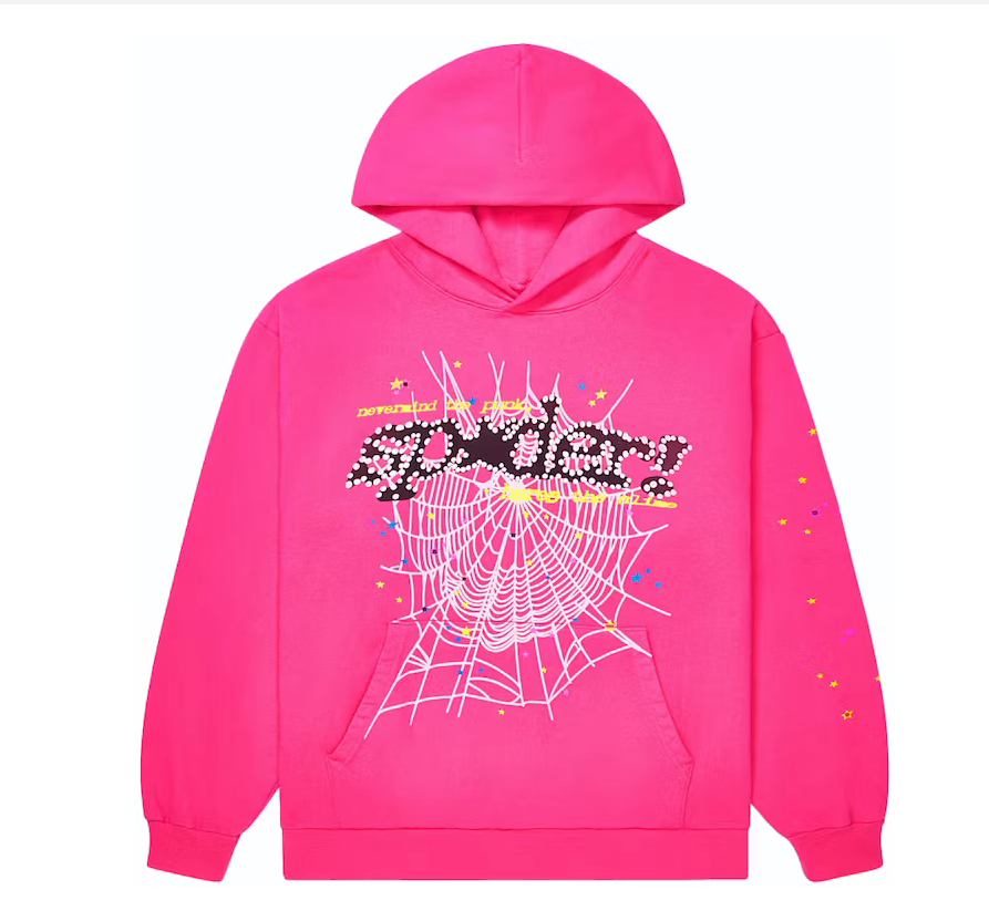 Spider P*NK V2 Pink Hoodie