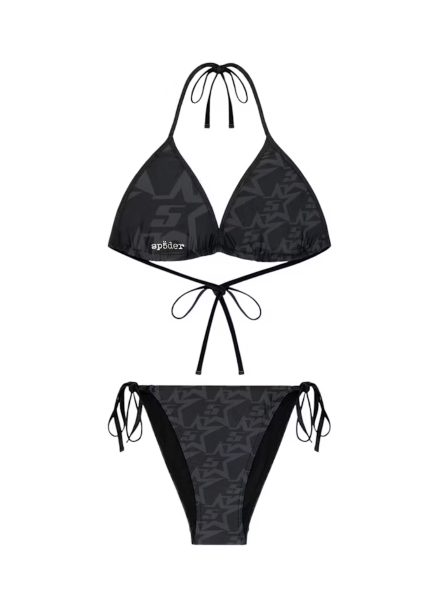 Sp5der "5 Star" Black Bikini