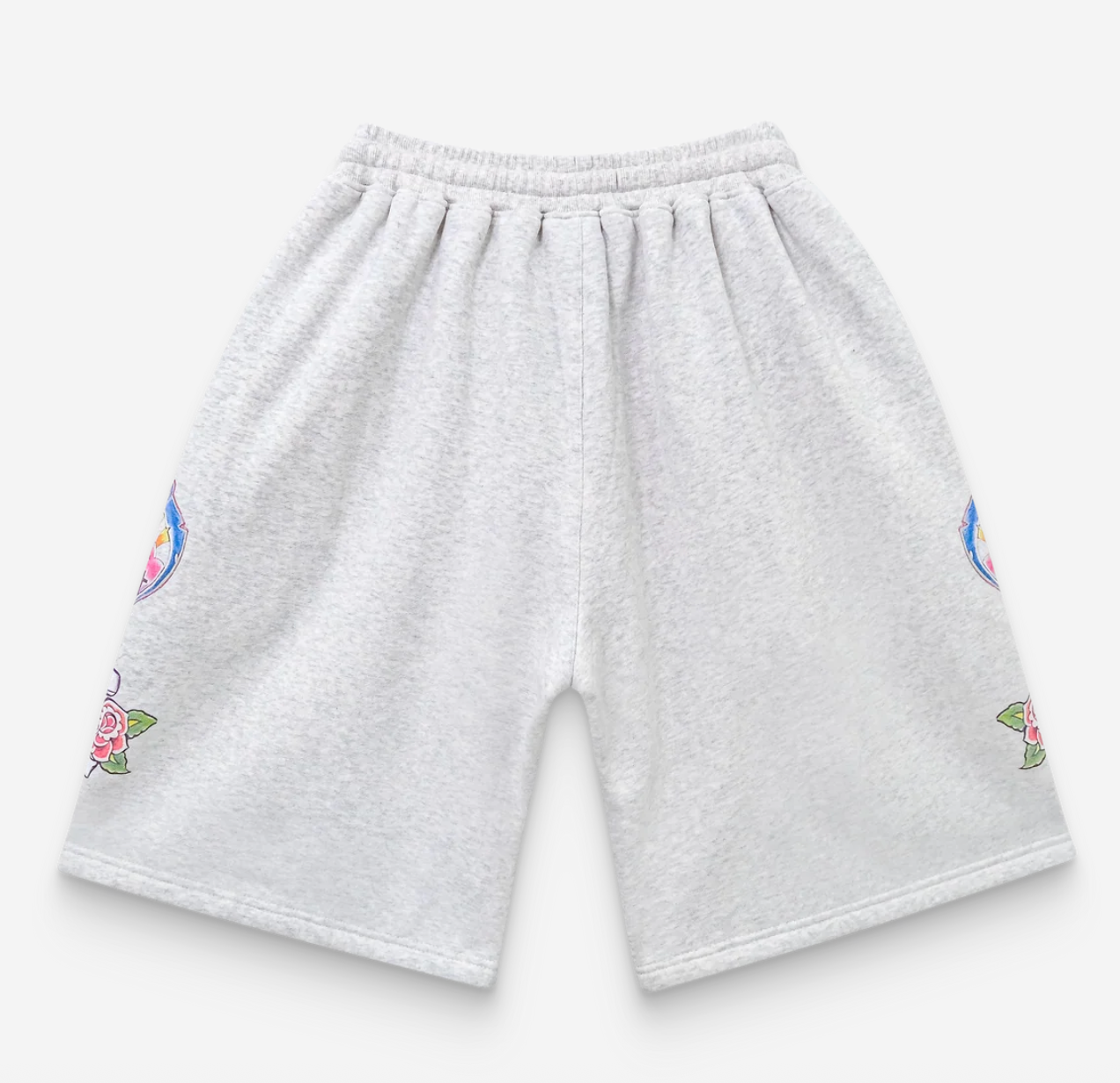 We Are Righteous "Grey Risen King" Cotton Shorts