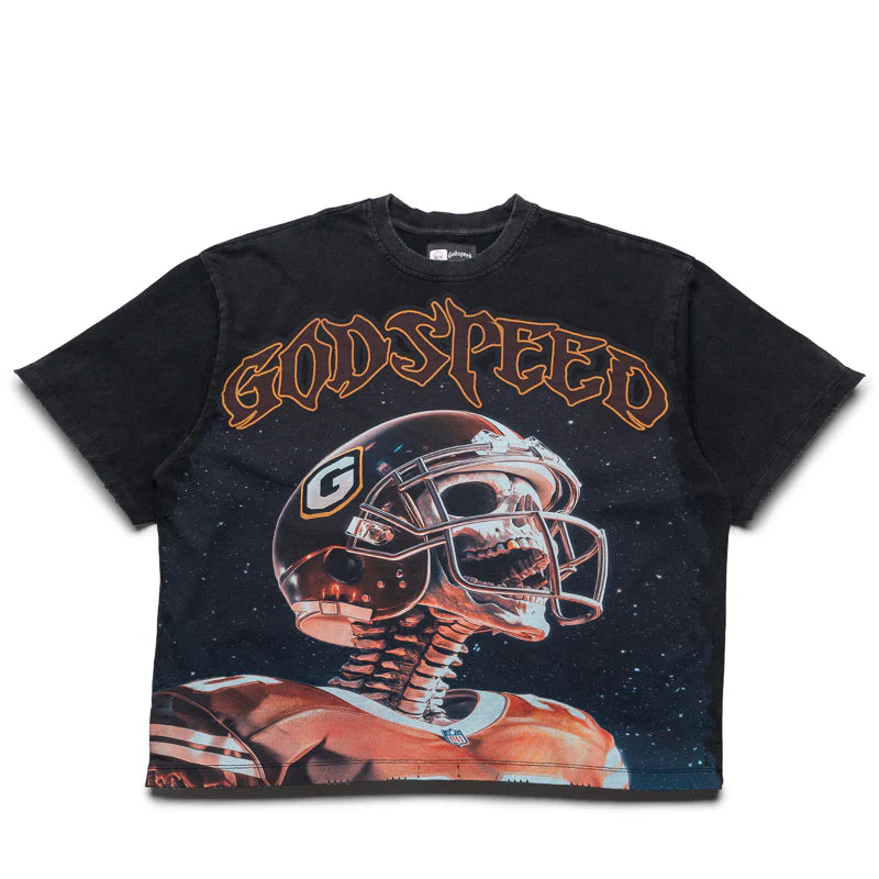 Godspeed "New York Morale" Black Wash T-Shirt