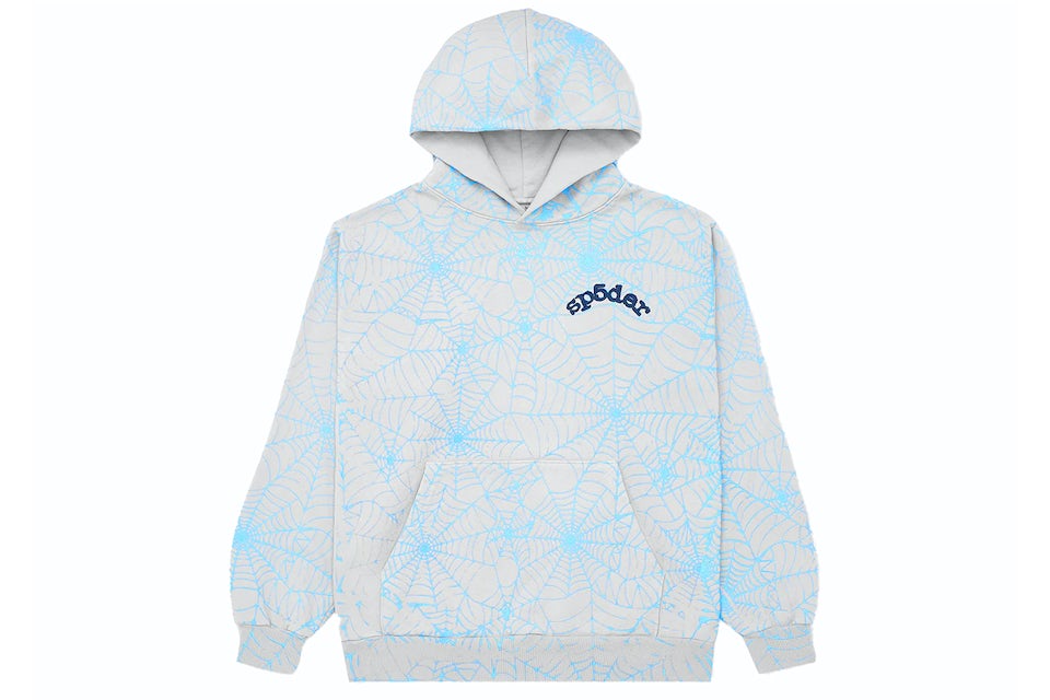 Spider Grey/Blue AOP Web Full Sweatsuit