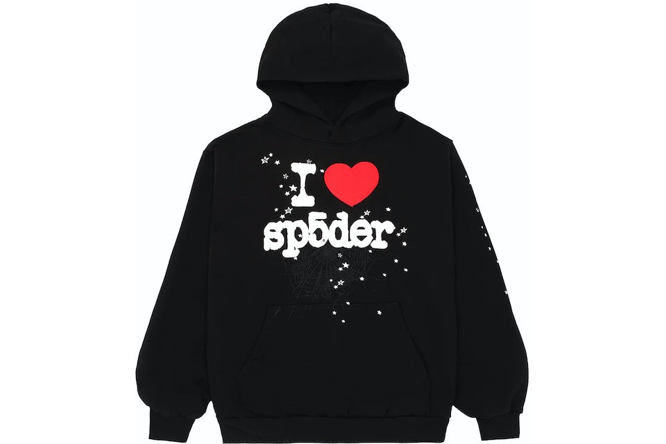 トップス Sp5der worldwide I Heart Sp5der hoodie S Sp5der Worldwide 