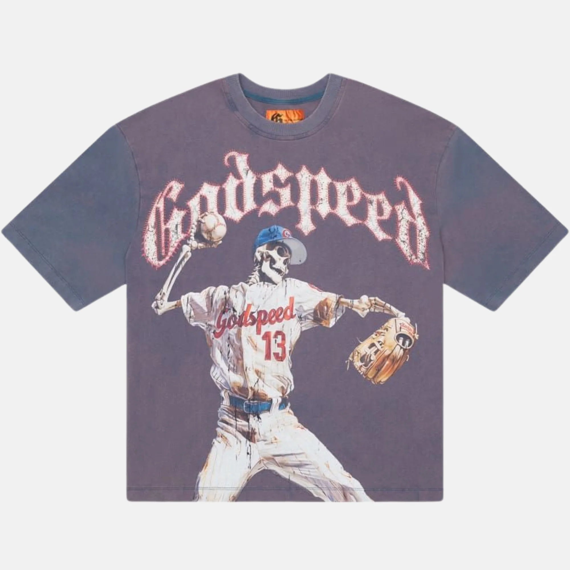 Godspeed "Strike" Navy Wash T-Shirt