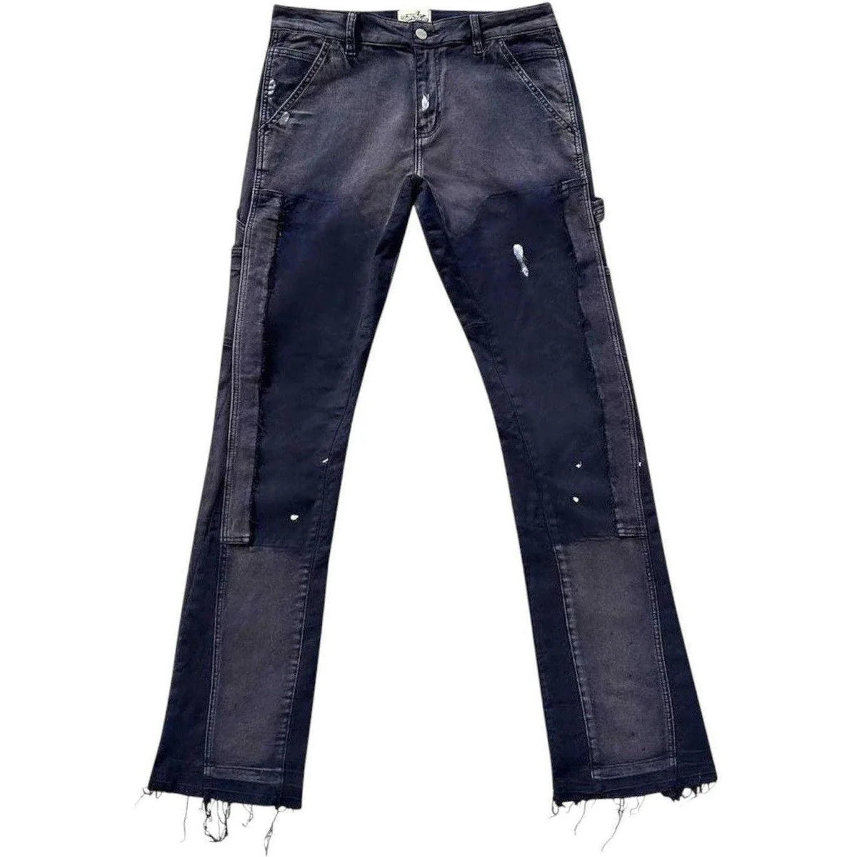 Triple 7s Blue Flared Denim