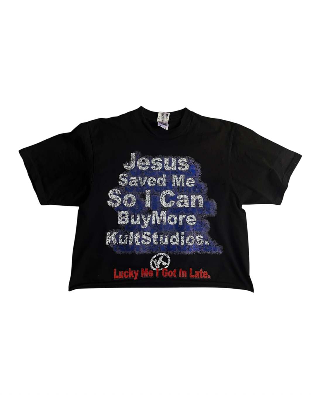 Kult "Jesus Saved Kult" Black T-Shirt