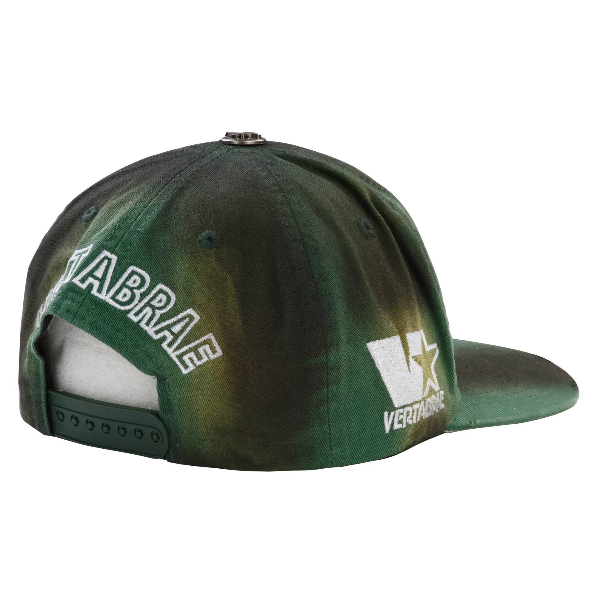 Vertabrae "Distressed Green" Snapback