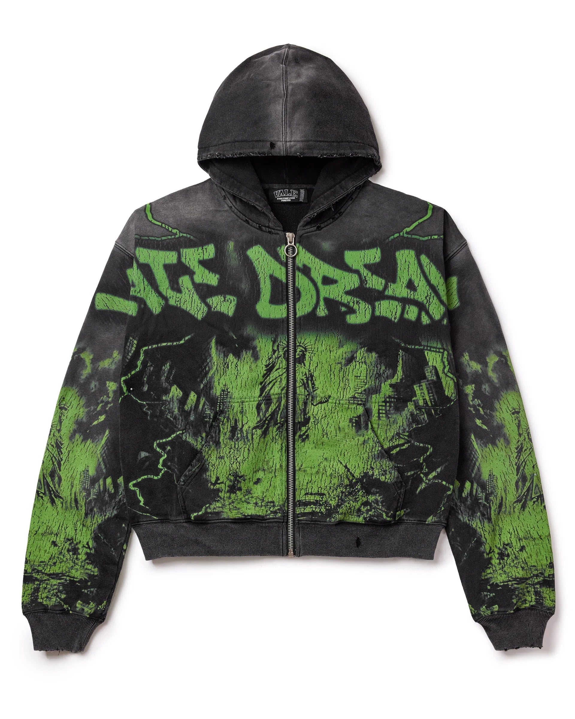 Vale "Nightmare" Zip-Up Hoodie