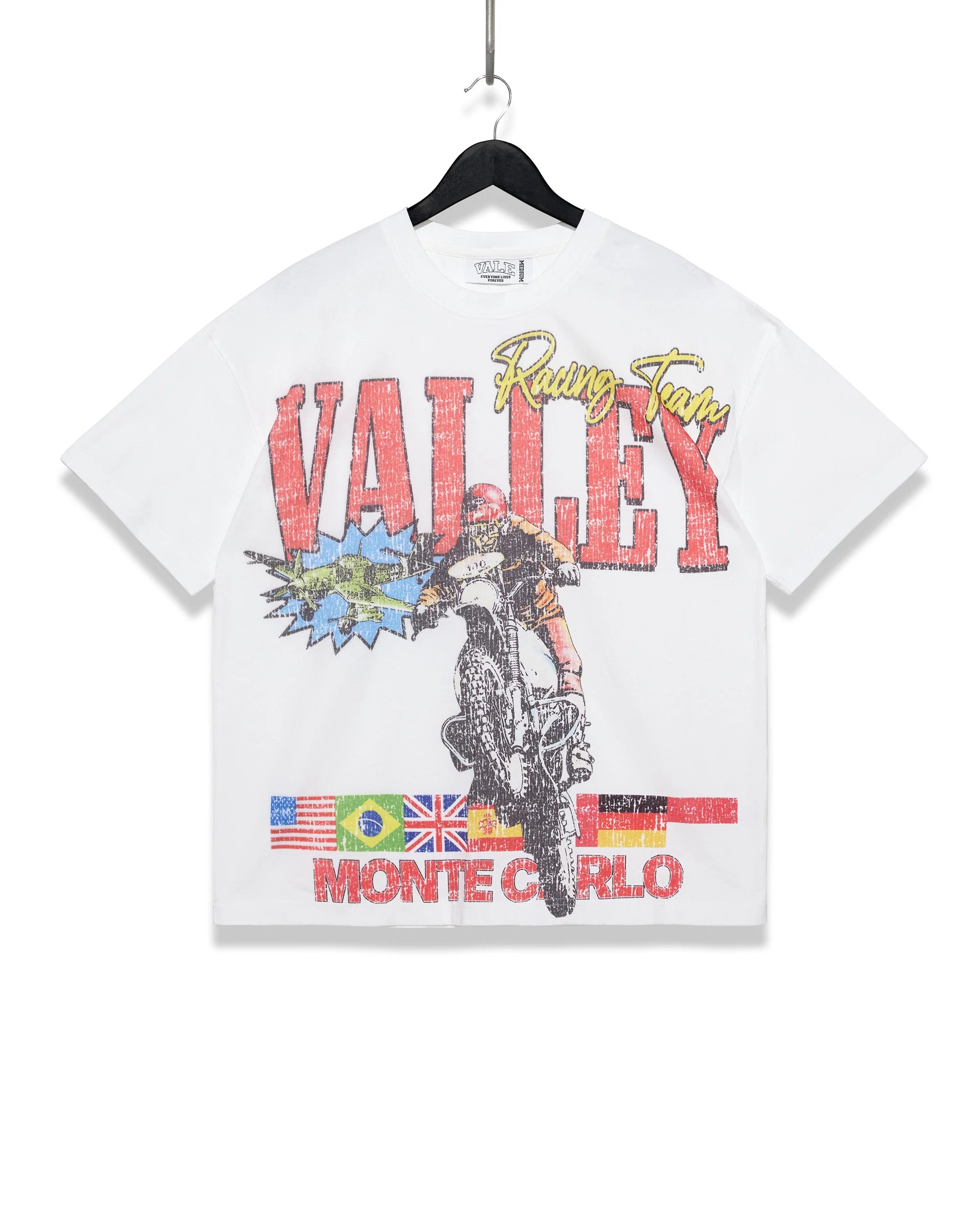 Vale "Xtreme Motocross" White T-Shirt