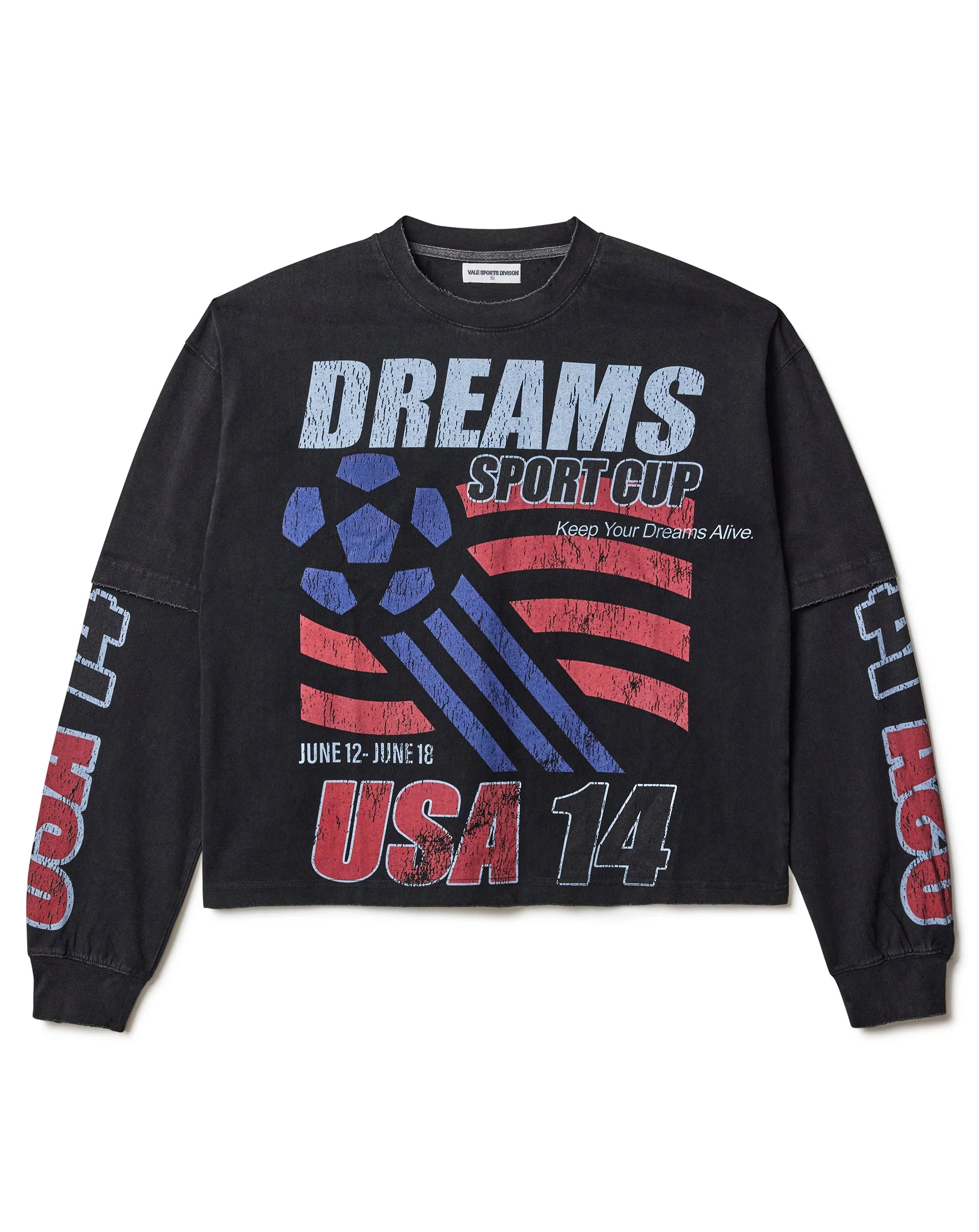 Vale "USA14" Black Longsleeve