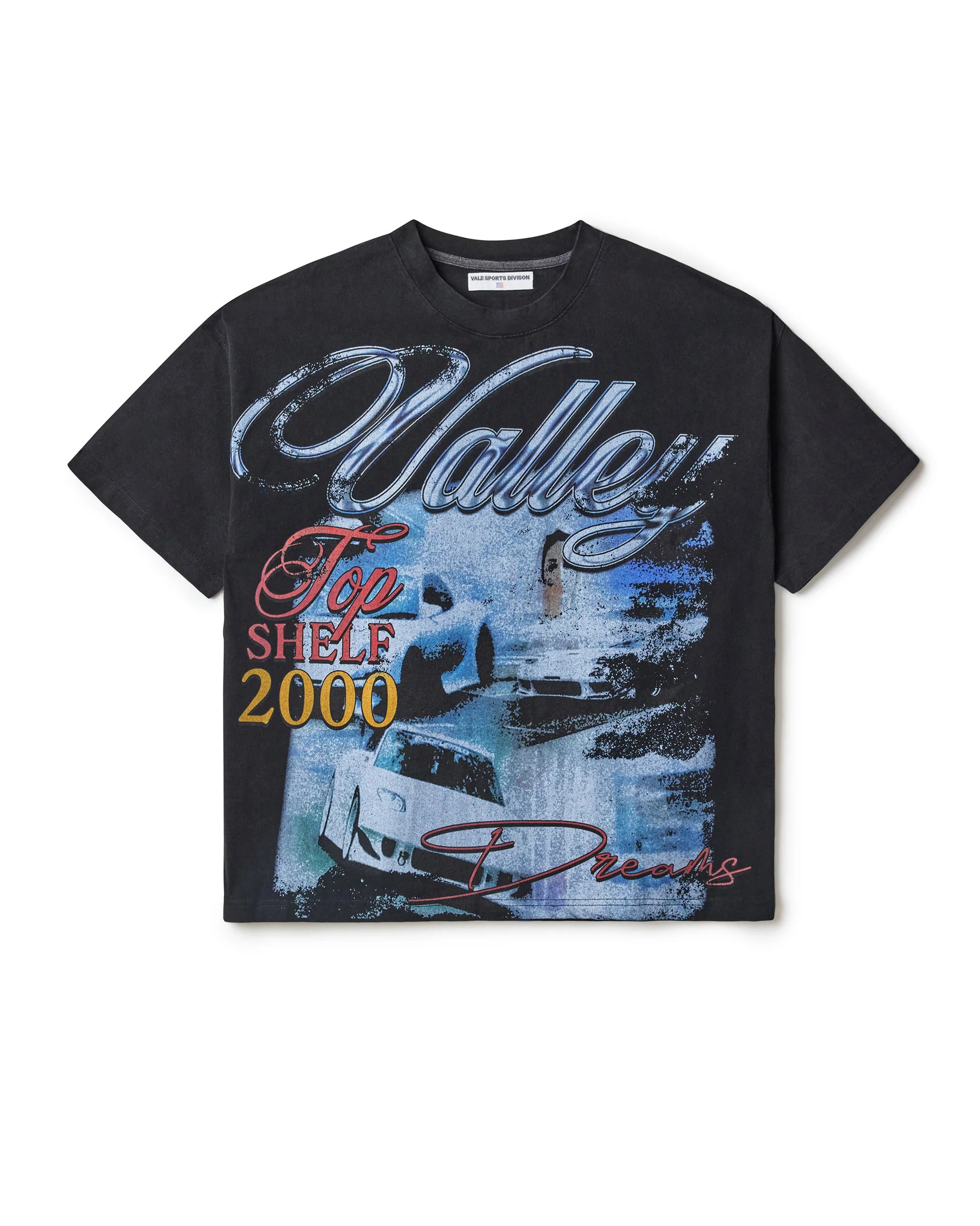 Vale "Initial V" Black T-Shirt