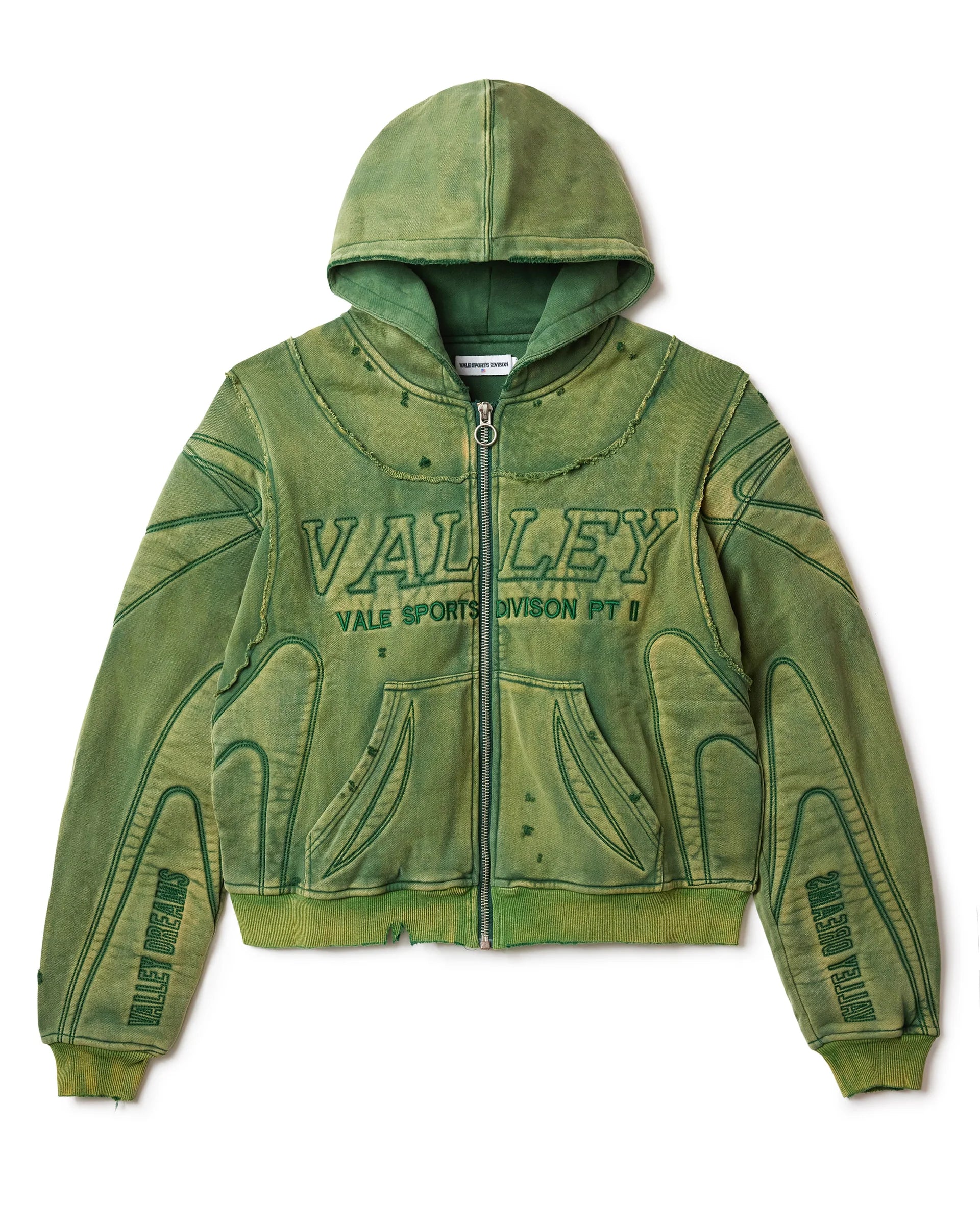 Vale "Armored" Hulk Zip-Up Hoodie