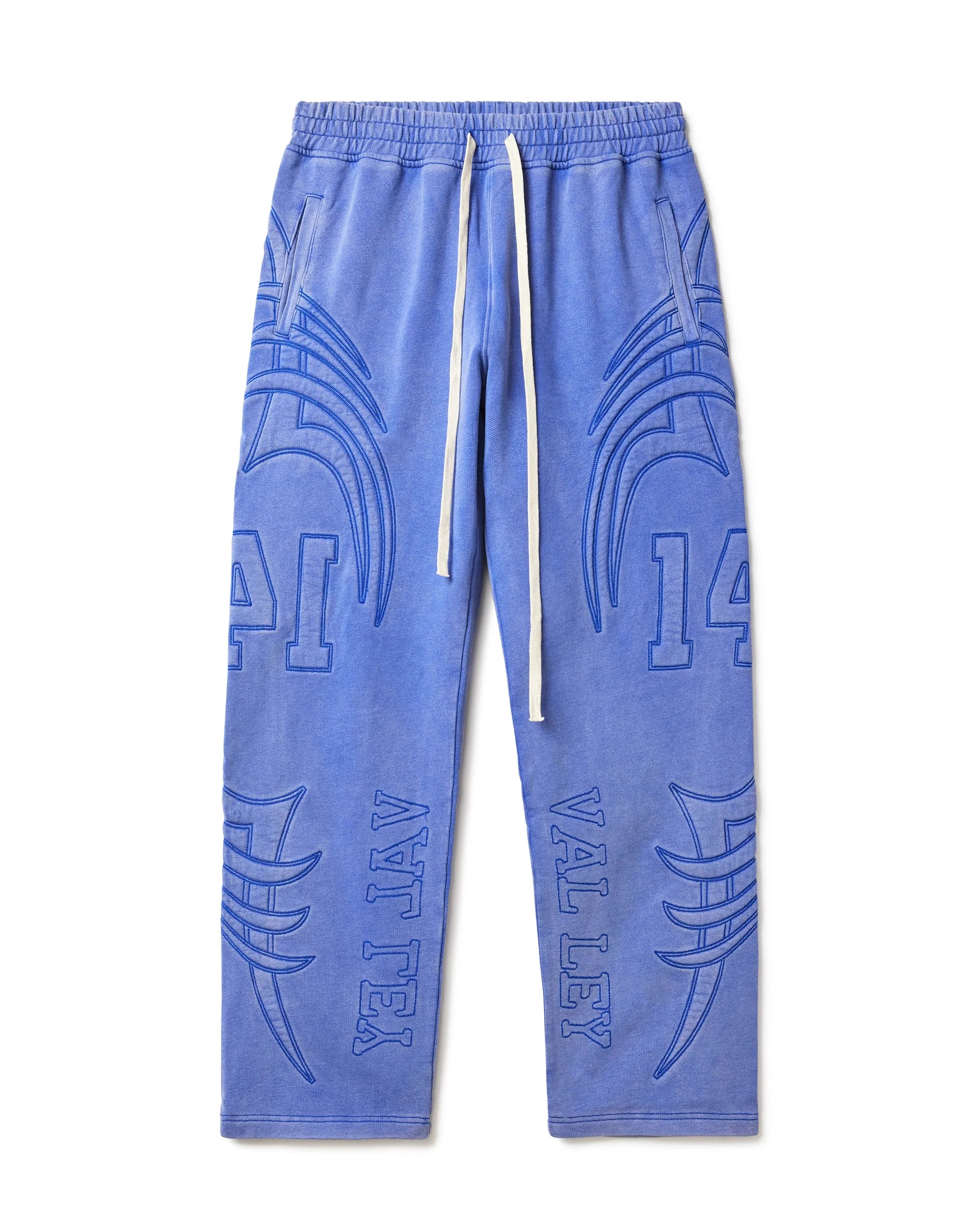 Vale "Armored" Blue Sweatpants