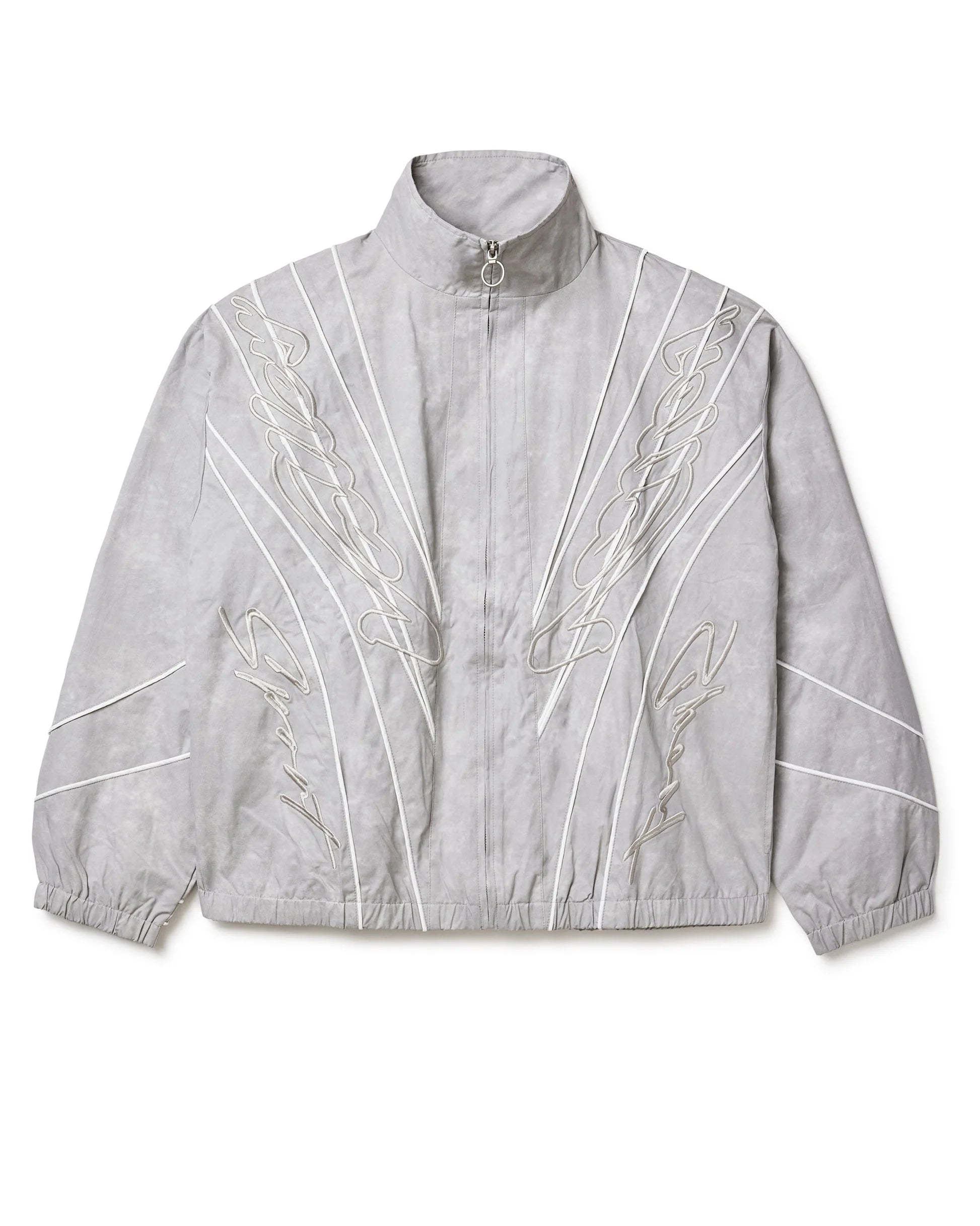 Vale "Spiral" Track Jacket (Silver)
