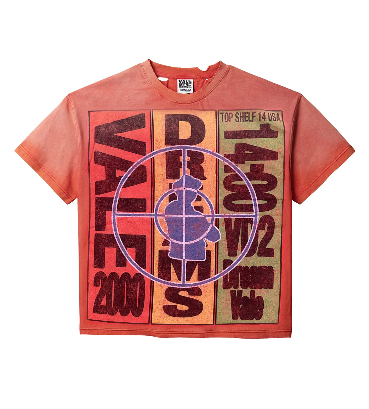 Vale "Shooting Range" Red T-Shirt