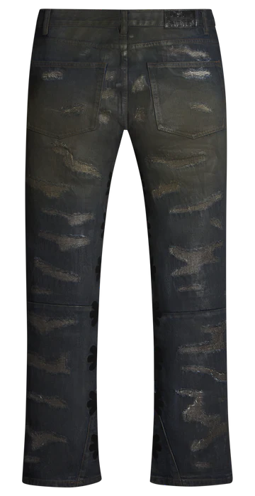 Lost SHDWS Mud Waxed Dstry Denim Jeans
