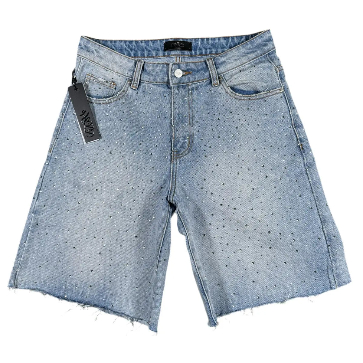 HMDD "Billie Jean" Light Wash Jean Shorts