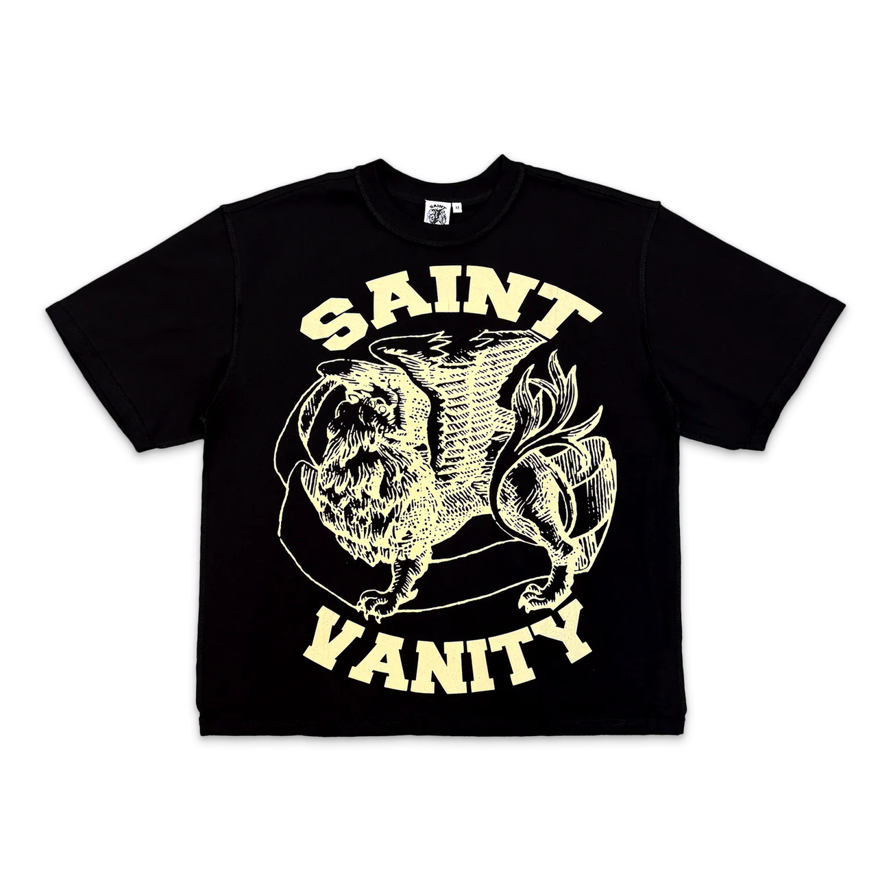 Saint Vanity "Griffin" Black/Cream T-Shirt