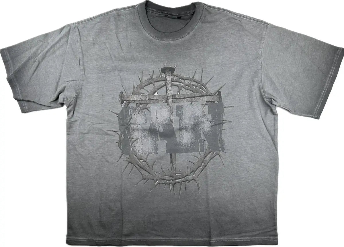Saint Vanity "Cross" Grey T-Shirt