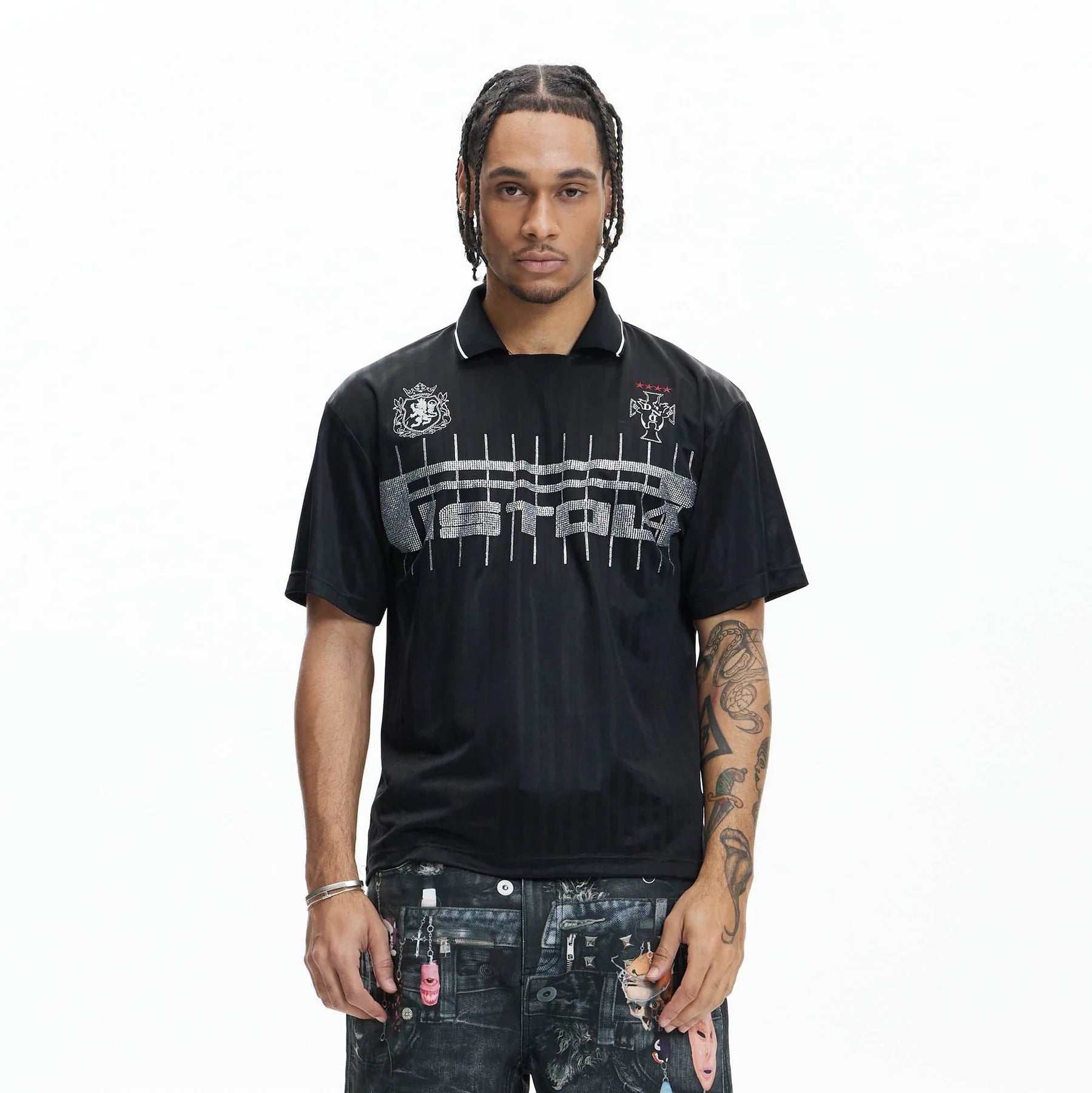 DND4DES "Diamond" Embroidered Soccer Jersey