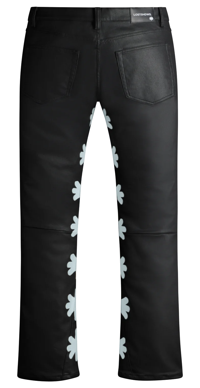Lost SHDWS Black/Frost Wax Denim