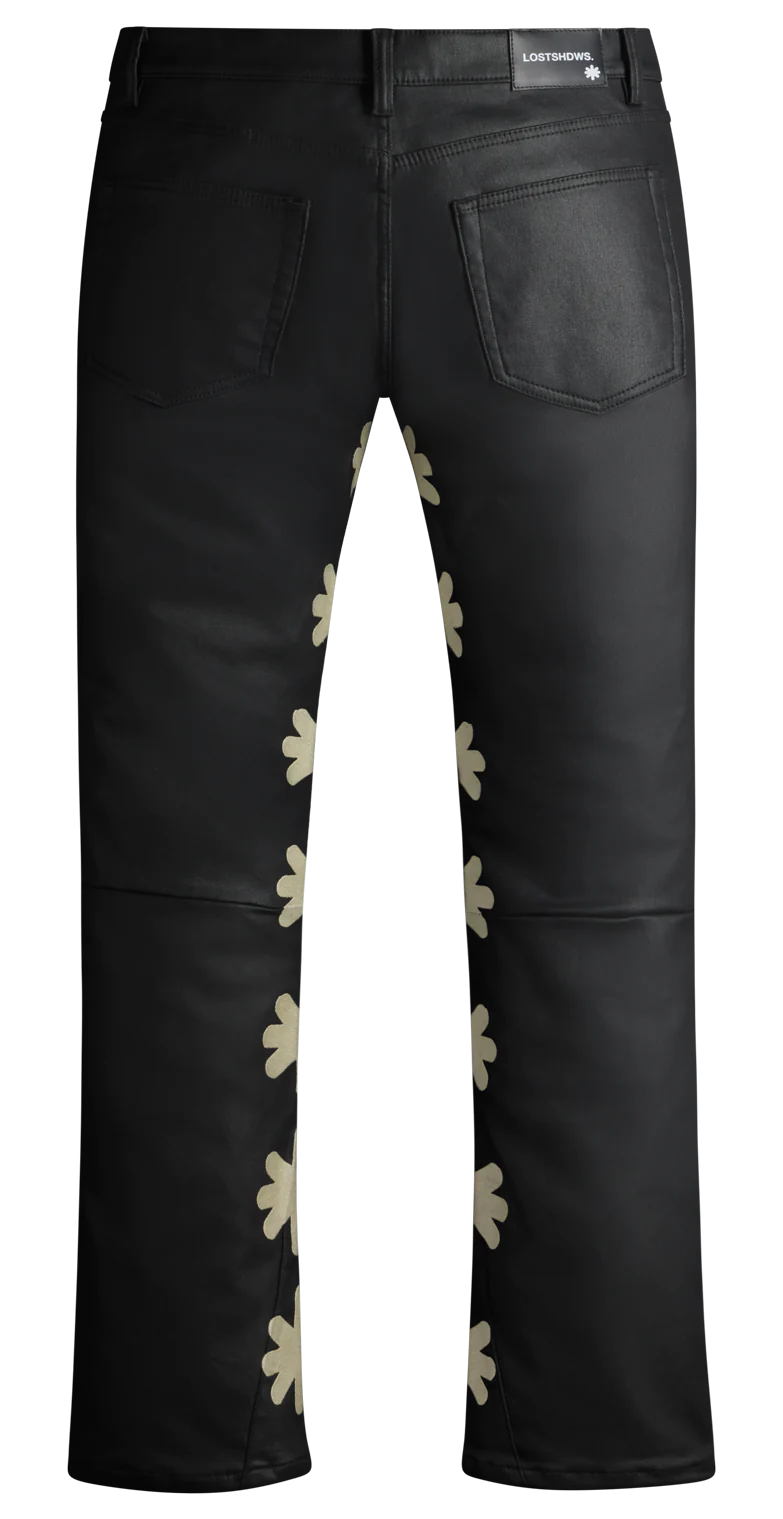 Lost SHDWS Black/Bone Wax Jeans