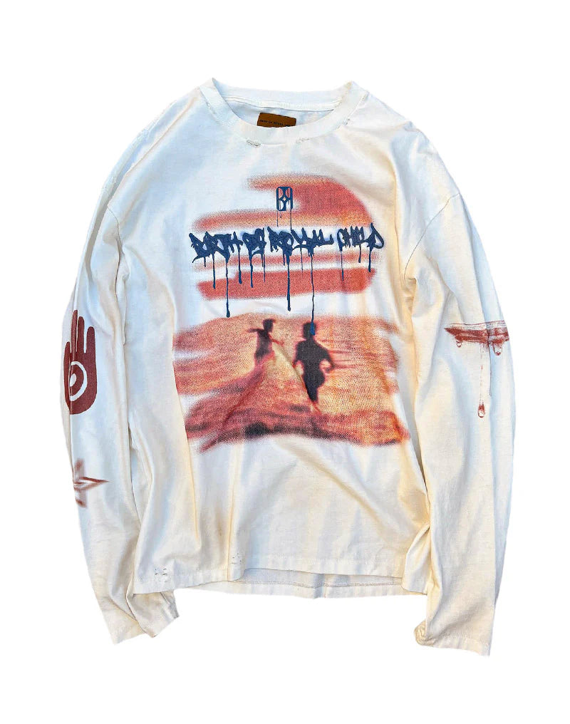 Birth Of A Royal Child "Sunset Printed" Long Sleeve (White)