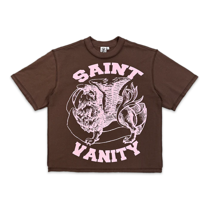 Saint Vanity "Griffin" Brown/Pink T-Shirt