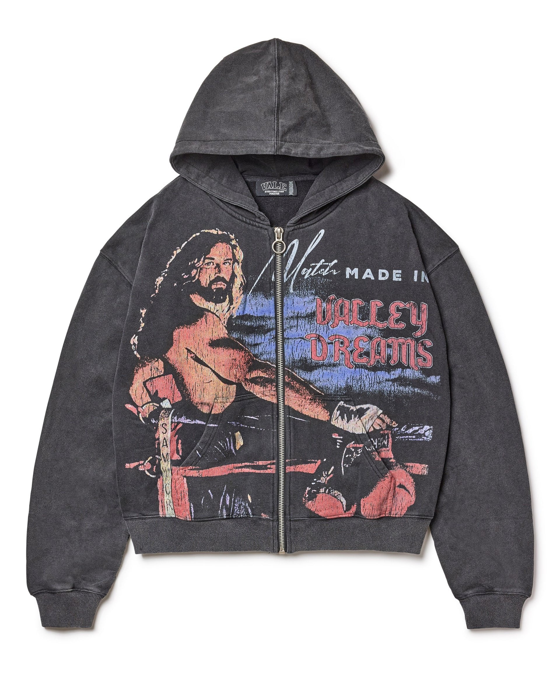 Vale "Match" Zip Up Hoodie