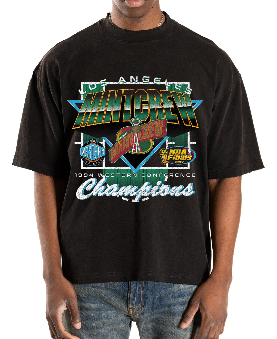 Mint Crew "Championship" Black T-Shirt