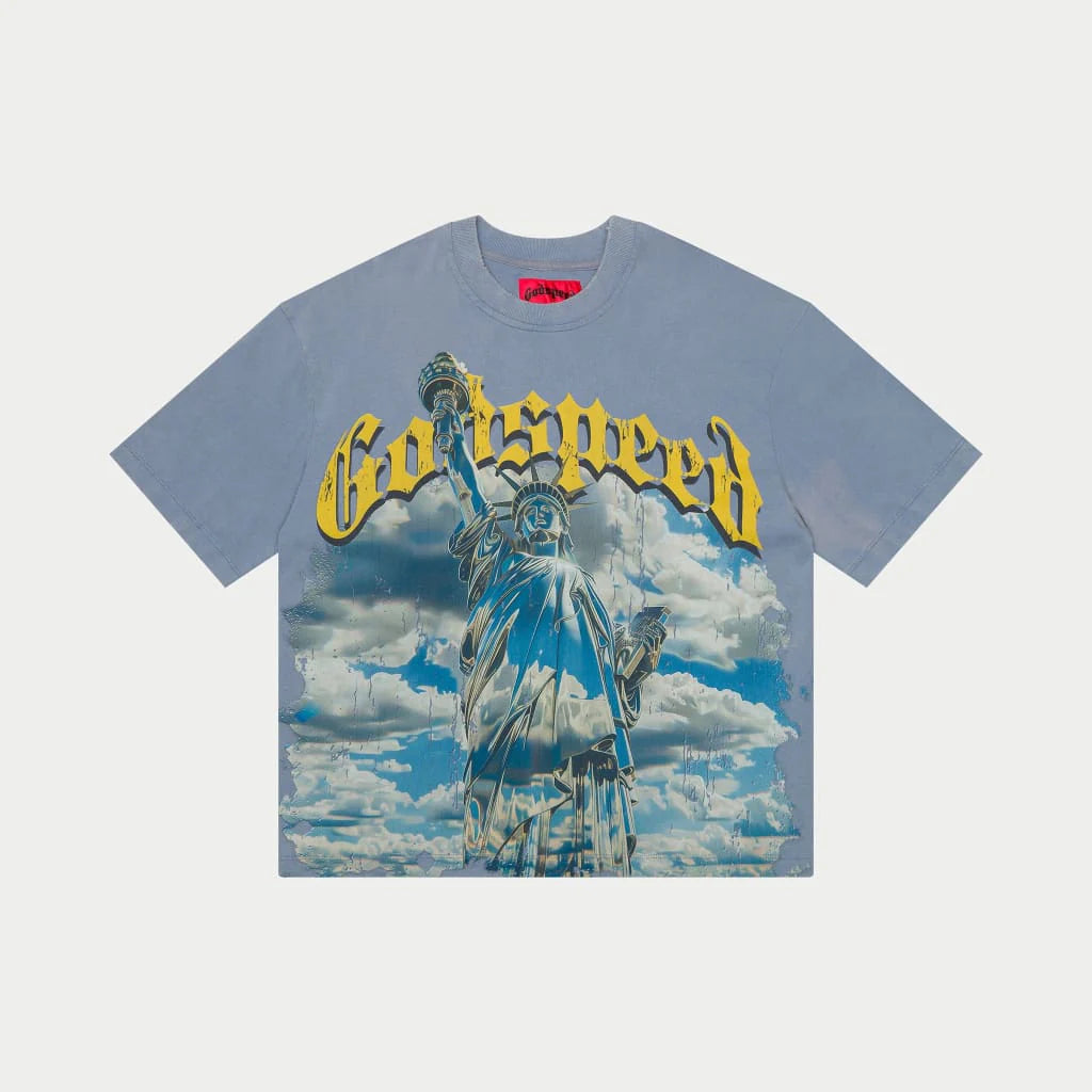 Godspeed "Liberty" T-Shirt Blue
