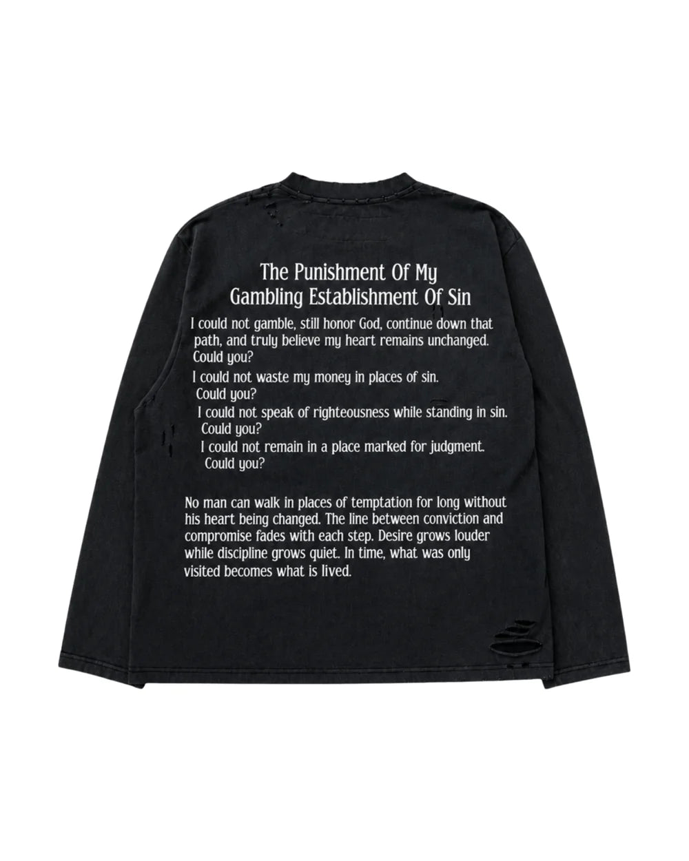 Lost Shdws "Gambling" Long Sleeve T-Shirt