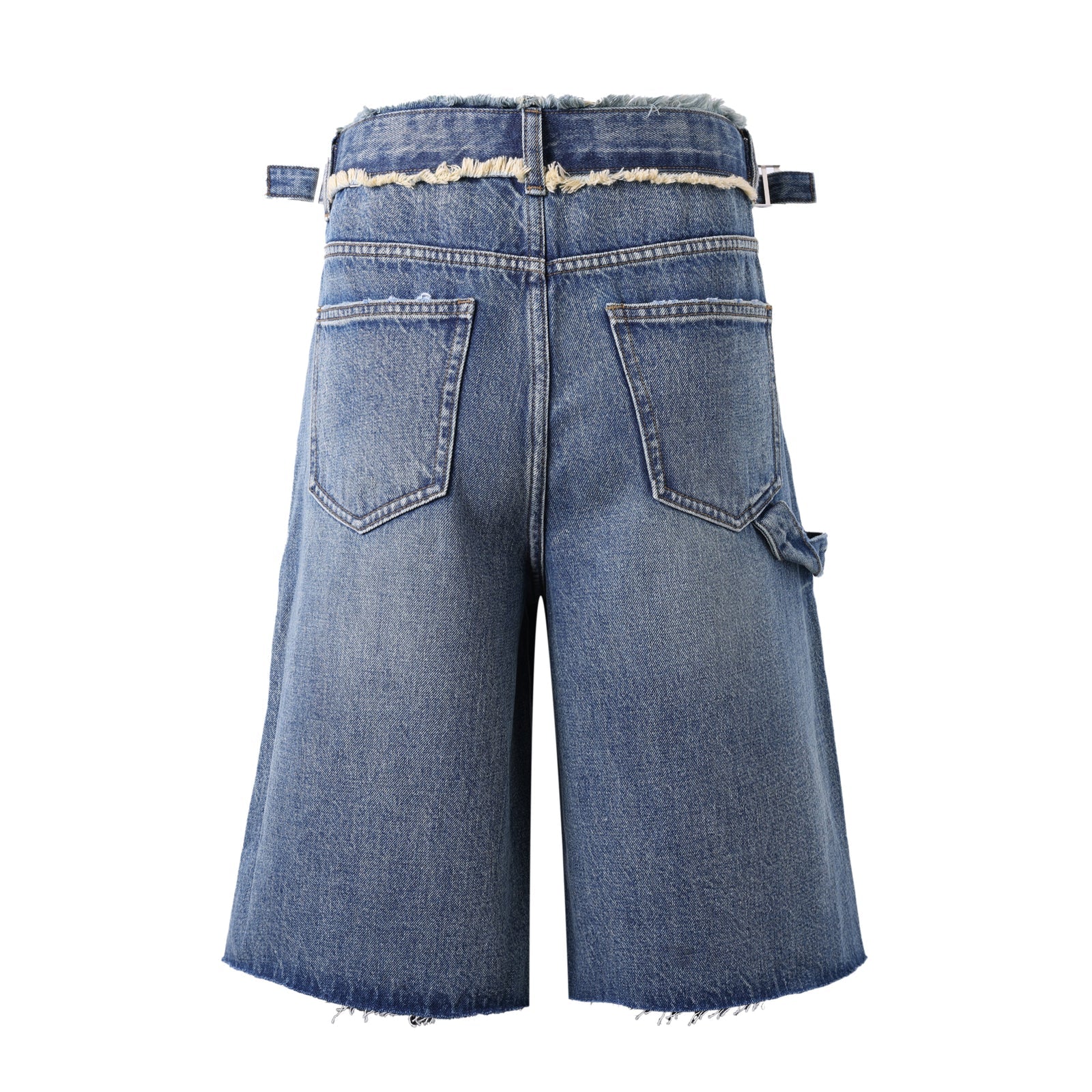 Lost Intricacy "Blue" Carpenter Jean Shorts