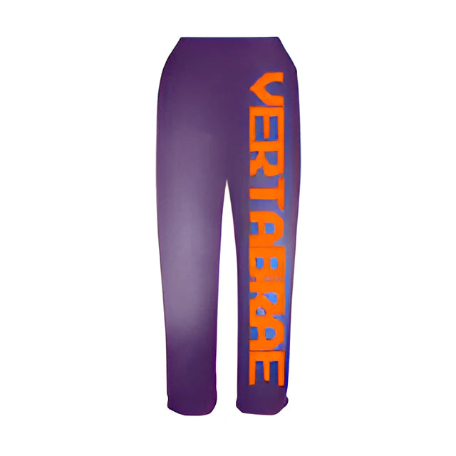Vertabrae Purple/Orange Sweatpants