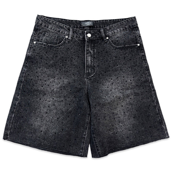 HMDD "Billie Jean" Black Jean Shorts