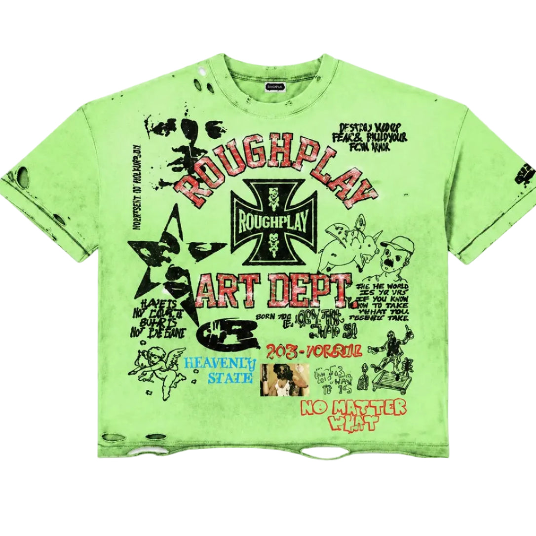 RoughPlay Lime T-shirt