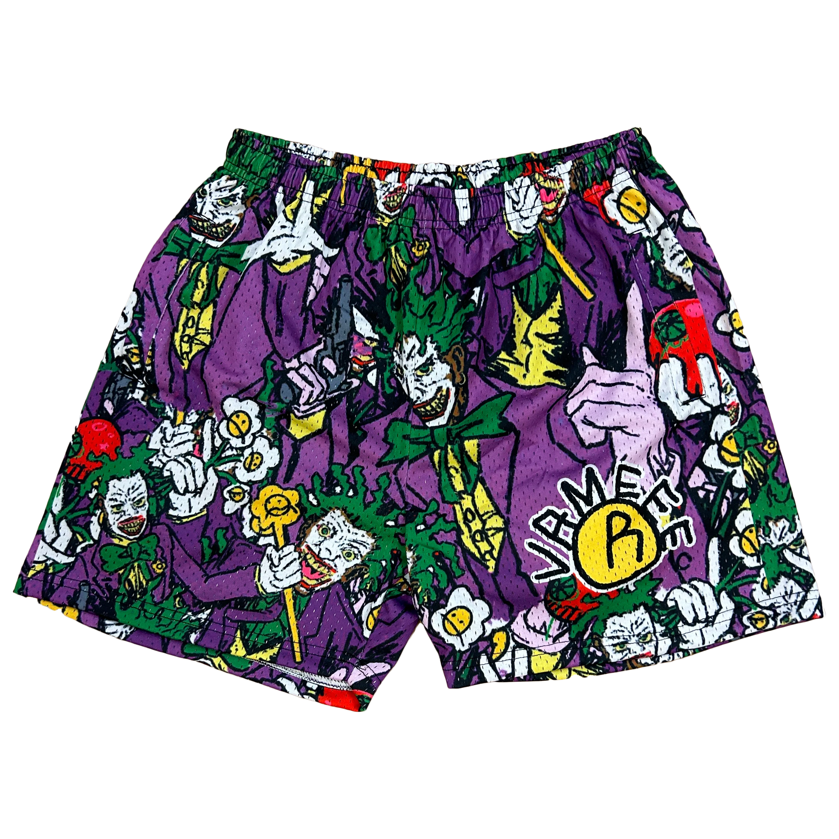 Vxmeee "Joker Maneee" Mesh Shorts