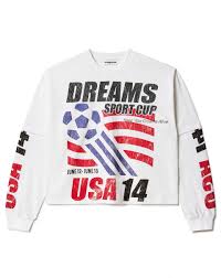 Vale "USA14" White Longsleeve