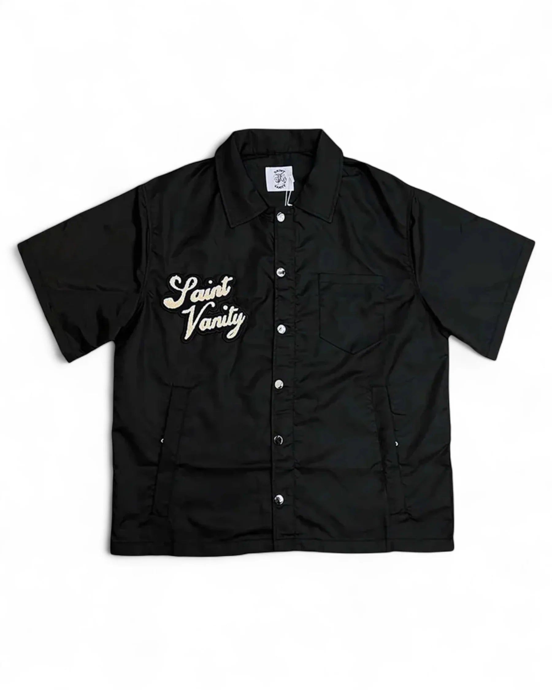 Saint Vanity "Black" Nylon Top
