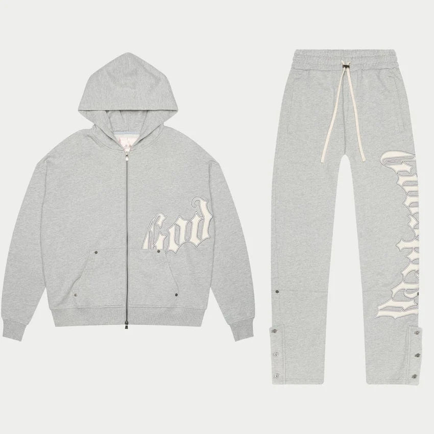 Godspeed Heather Grey Full Sweatsuit