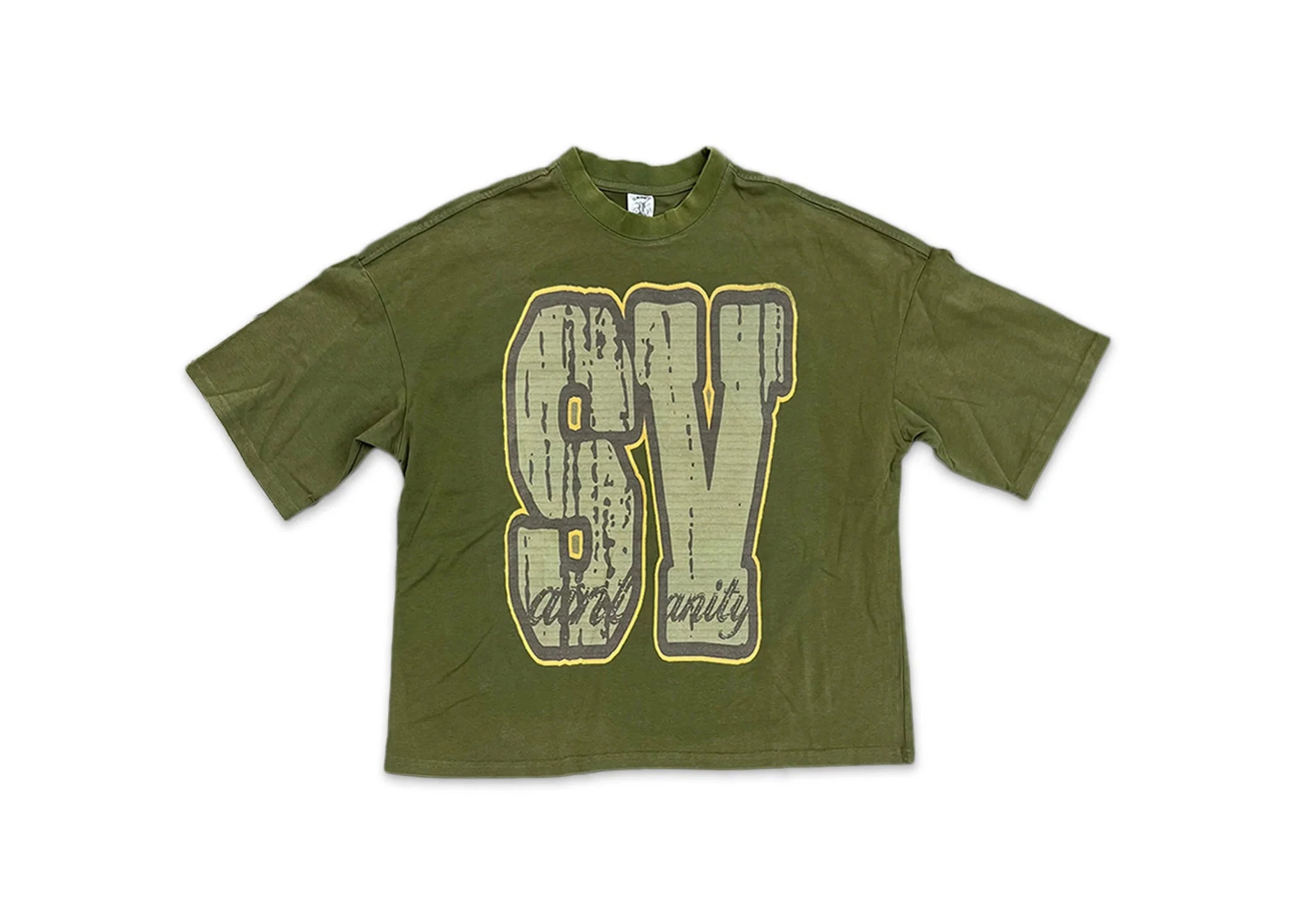 Saint Vanity "SV" Army Green T-Shirt