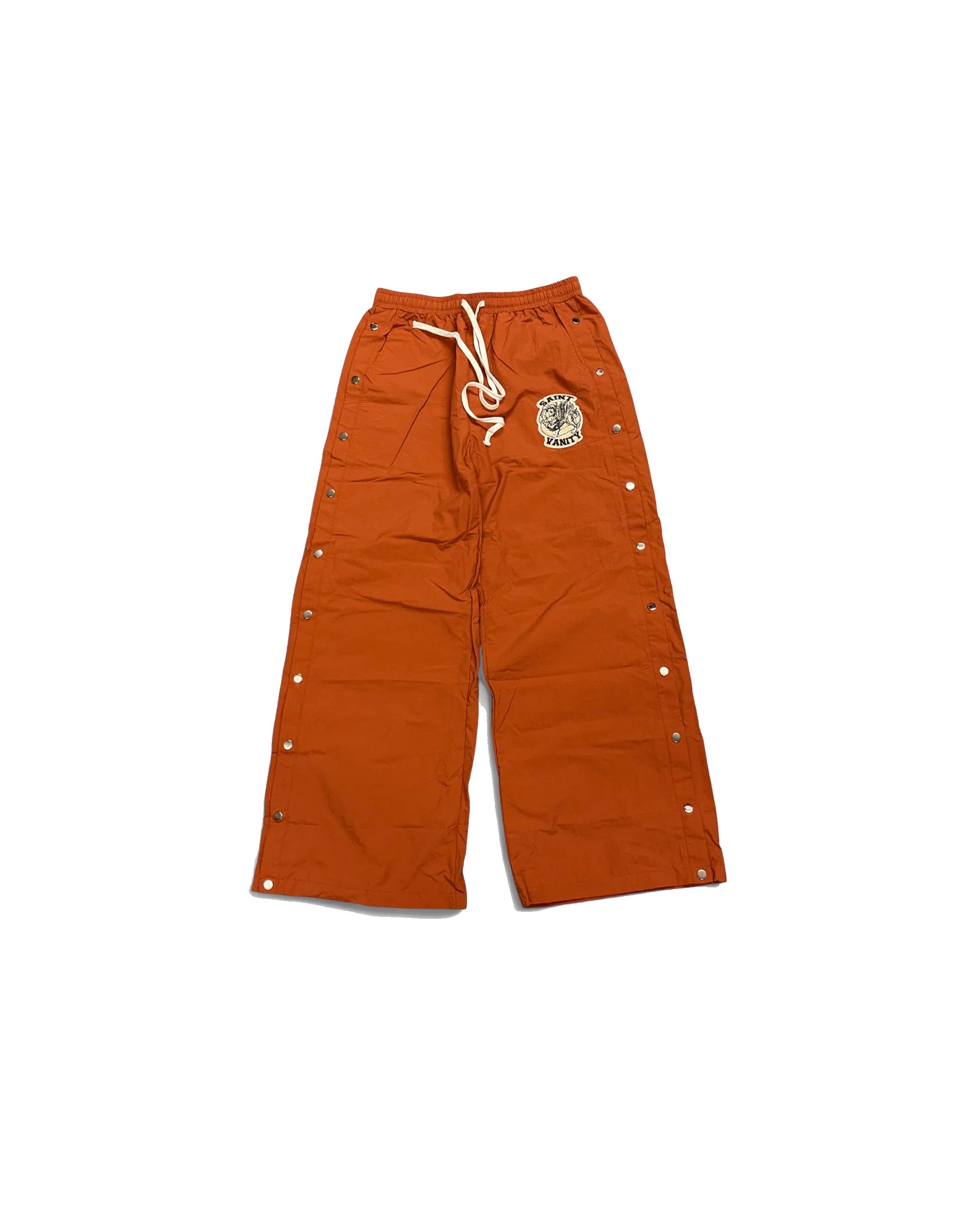 Saint Vanity "Orange" Wide Nylon Pants